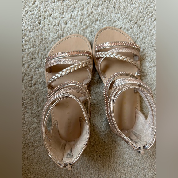 Lil Mia Gladiator Sandal size 9 - Picture 4 of 4